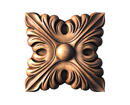 Rosette, 3d models (stl)