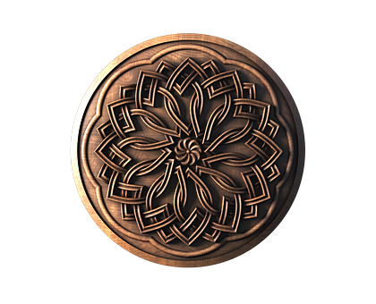 Rosette, 3d models (stl)