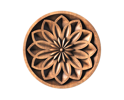 Rosette, 3d models (stl)