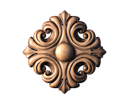 Rosette, 3d models (stl)