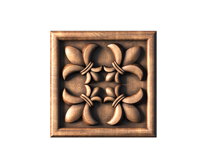 Rosette, 3d models (stl)