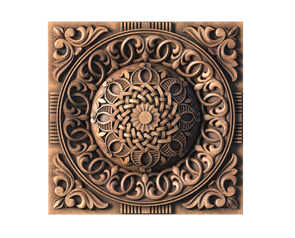 Rosette, 3d models (stl)