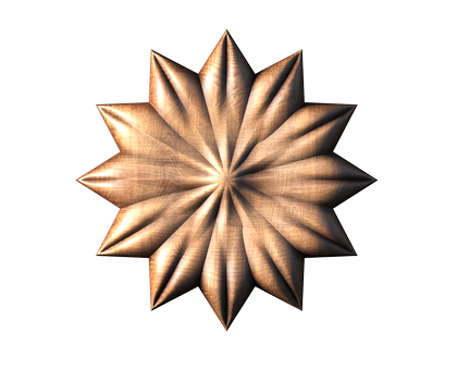 Rosettes, 3d models (stl)