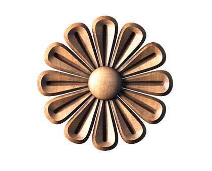 Rosette, 3d models (stl)