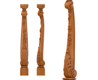 Column, 3d models (stl)