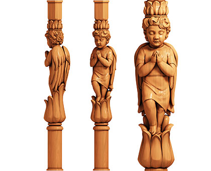 Column, 3d models (stl)