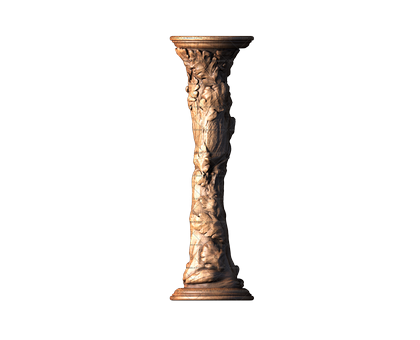 Pillar, 3d models (stl)