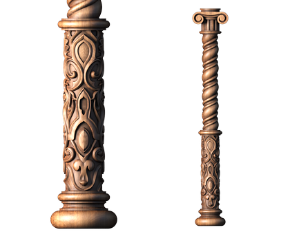 Column, 3d models (stl)