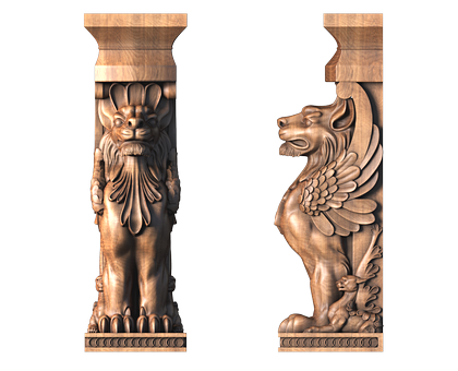 Column, 3d models (stl)