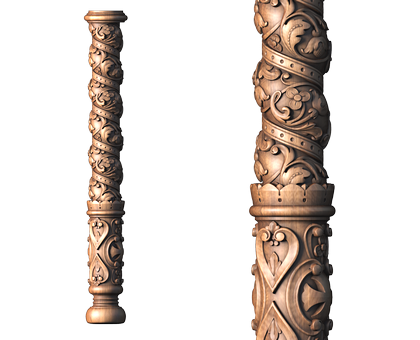 Column, 3d models (stl)