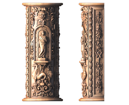 Pillar, 3d models (stl)