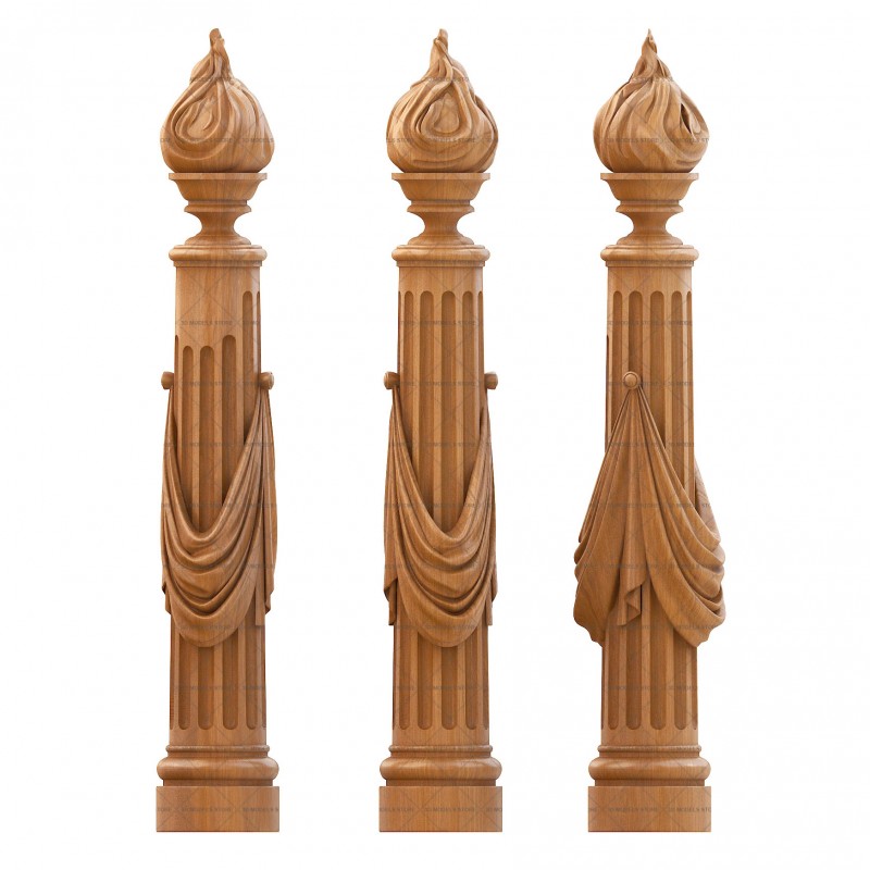 Column, 3d models (stl)