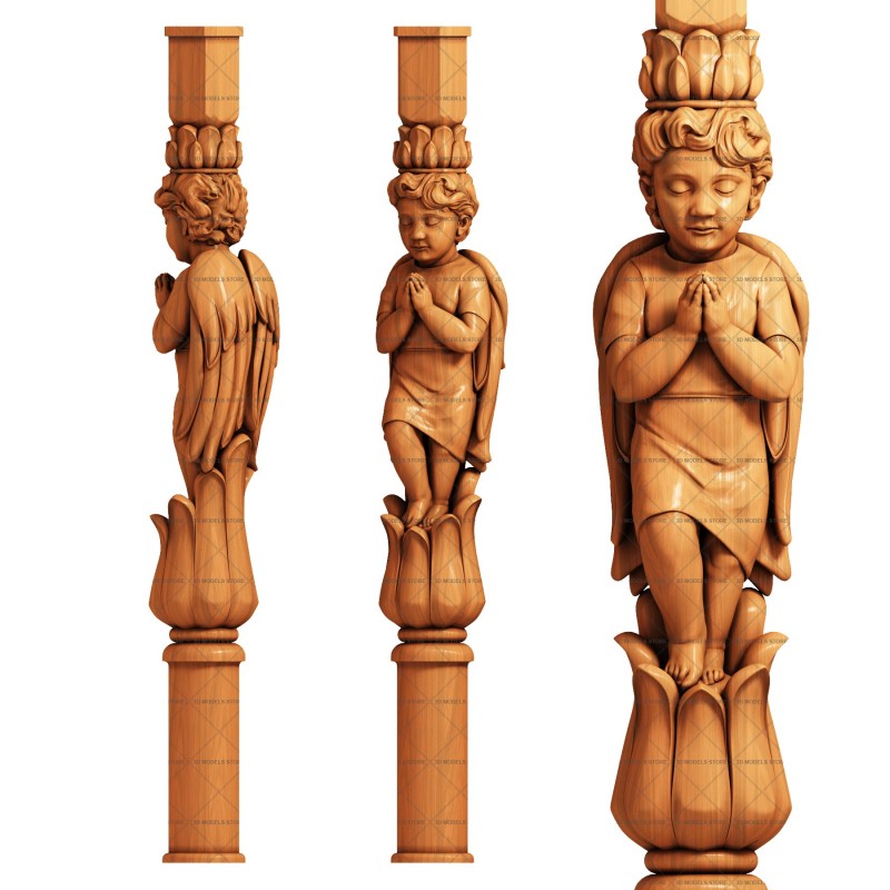 Column, 3d models (stl)