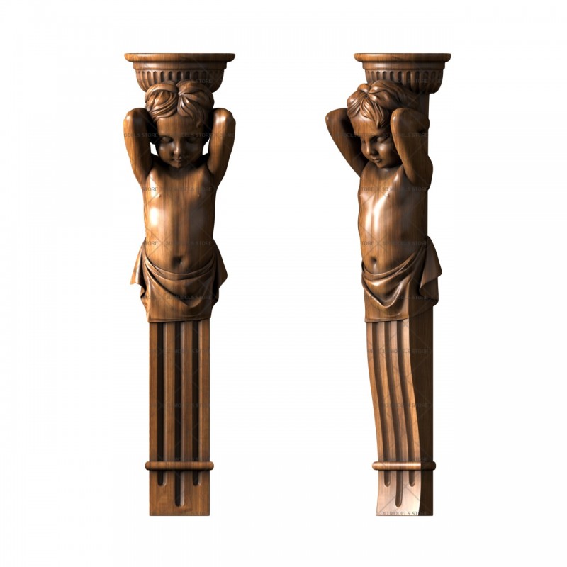 Column, 3d models (stl)