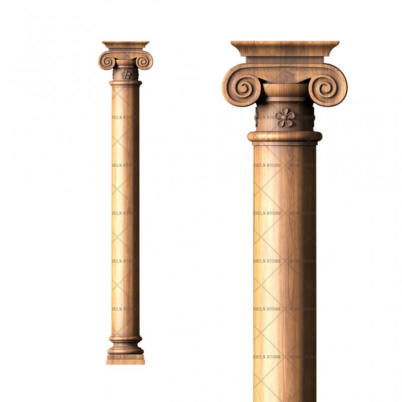 Column, 3d models (stl)