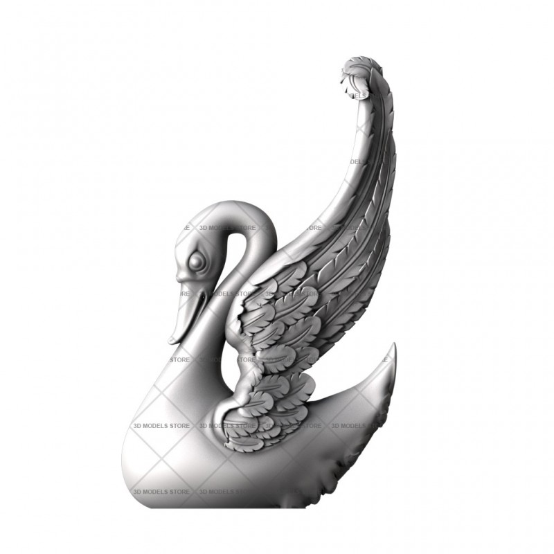 Pillar Swan, 3d models (stl)