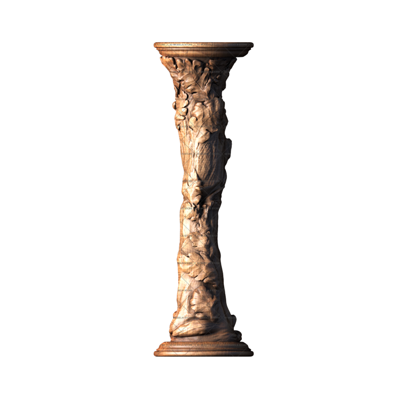 Pillar, 3d models (stl)