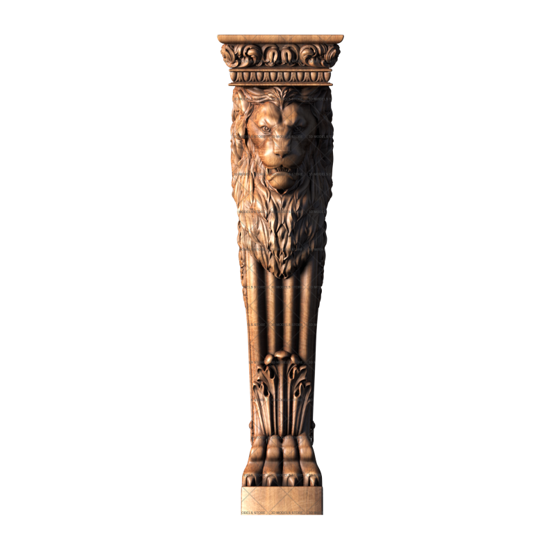 Pillar, 3d models (stl)