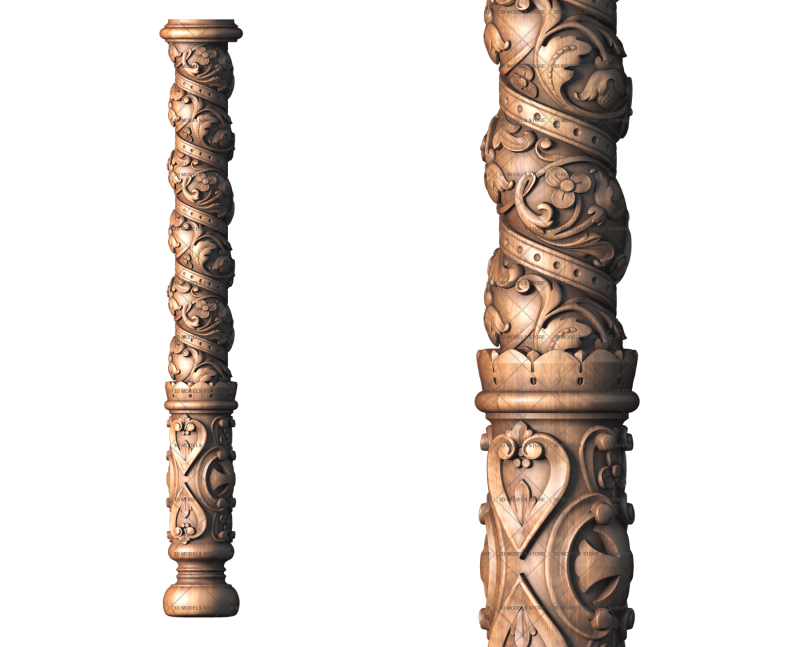 Column, 3d models (stl)