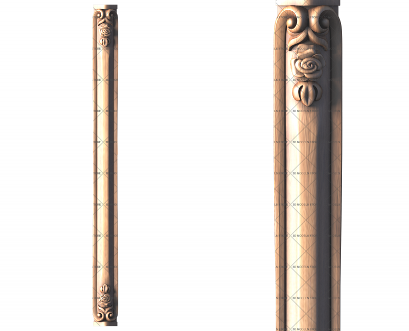 Pillar, 3d models (stl)