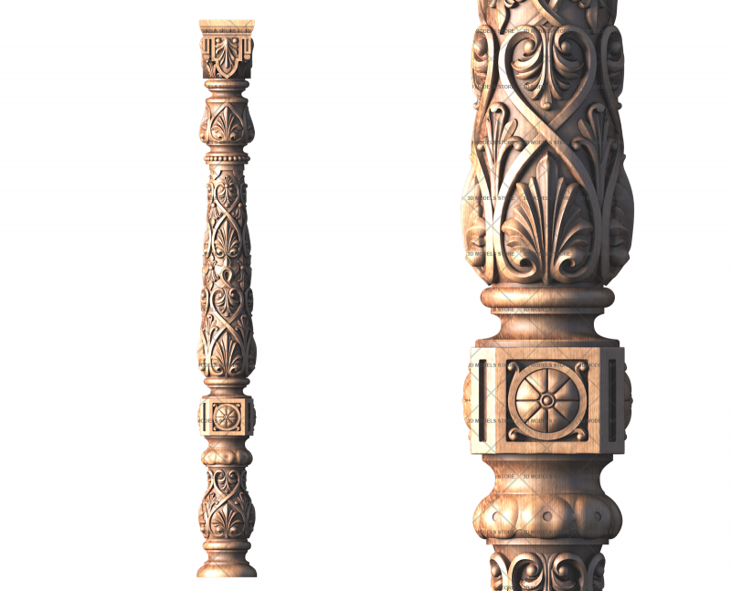 Column, 3d models (stl)