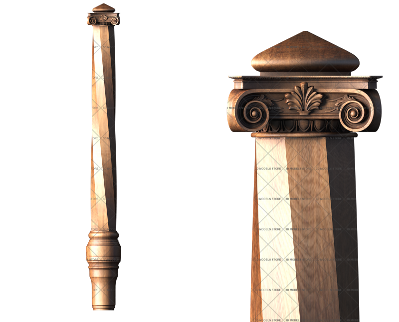 Column, 3d models (stl)