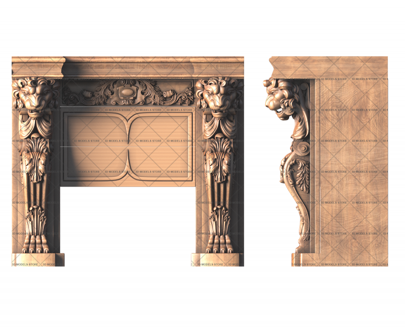 Console table, 3d models (stl)