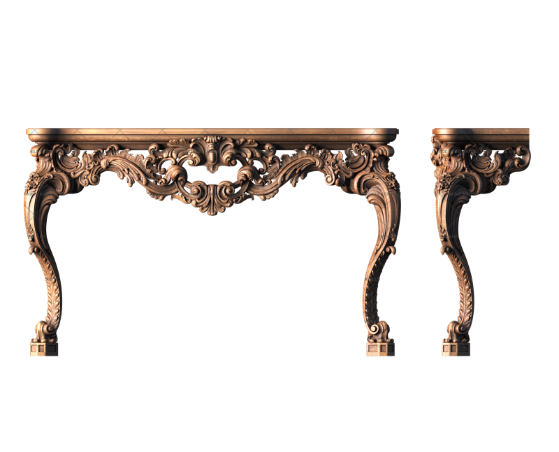 Console table, 3d models (stl)