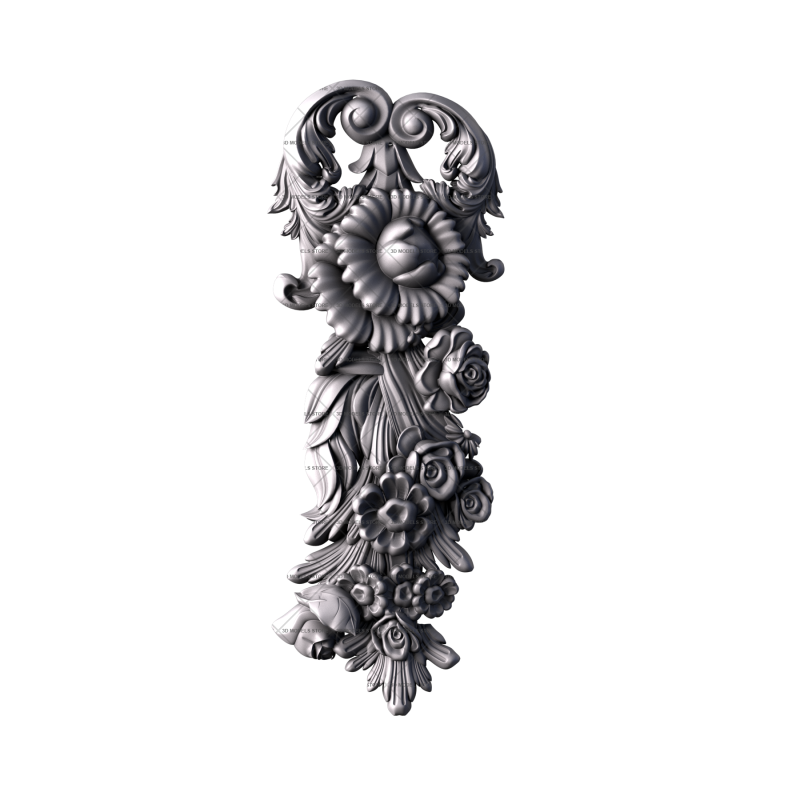 Flowers, 3d models (stl)