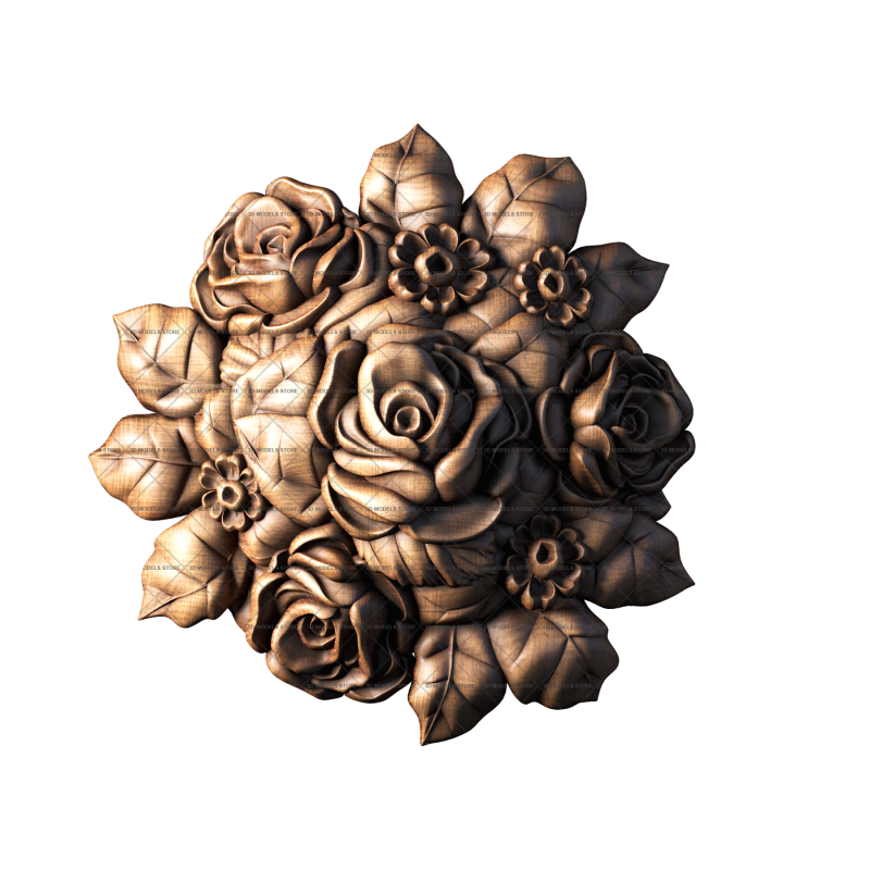 Flowers, 3d models (stl)