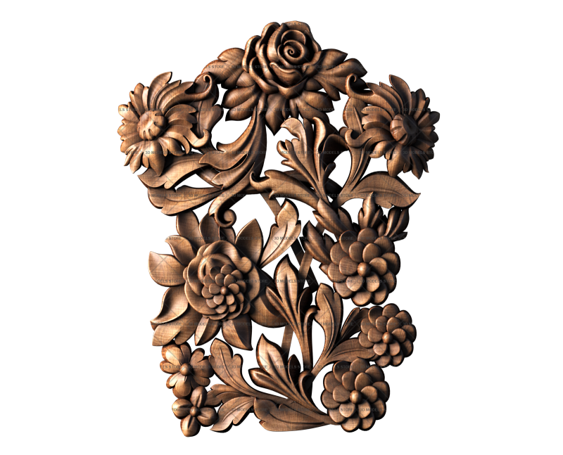 Flowers, 3d models (stl)