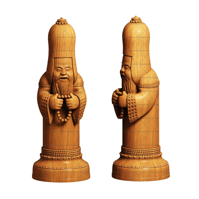 Chess queen - 3d (stl) model, 3d models (stl)