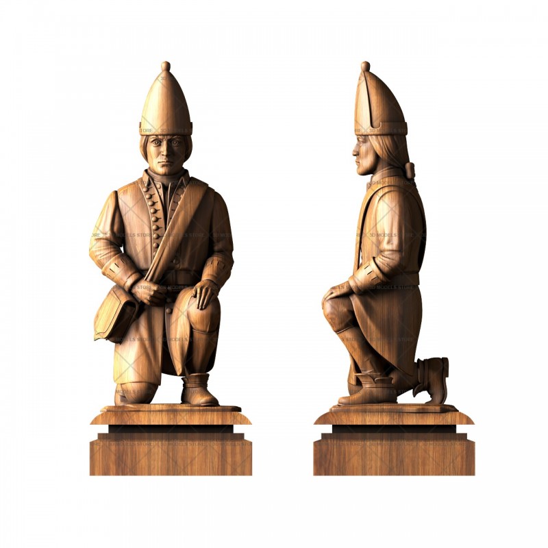 Chess, 3d models (stl)