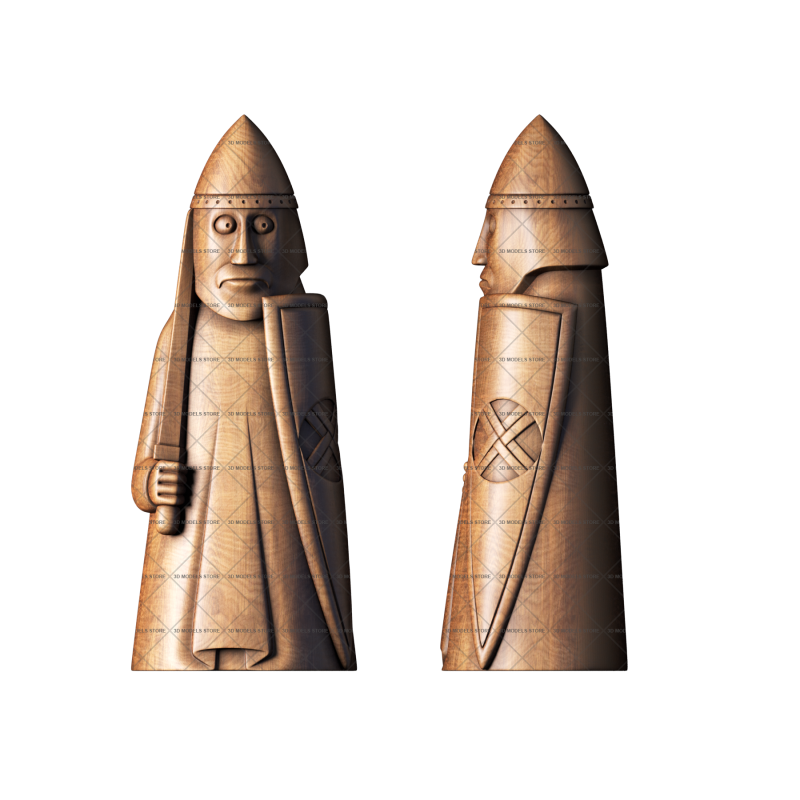 Rook - Isle of Lewis Chess, 3d models (stl)