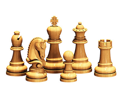 Staunton chess set - 3d (stl) models, 3d models (stl)