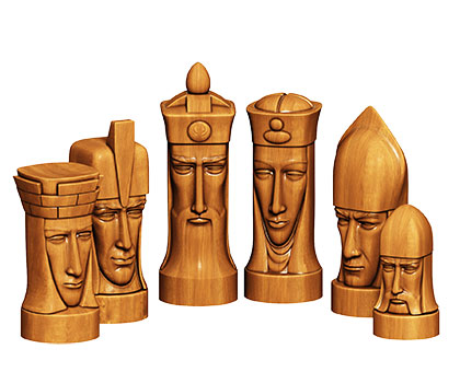 Chess, 3d models (stl)