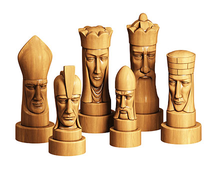 Chess, 3d models (stl)