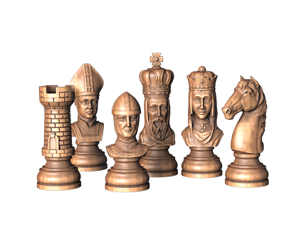 Chess, 3d models (stl)