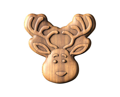 Deer, 3d models (stl)