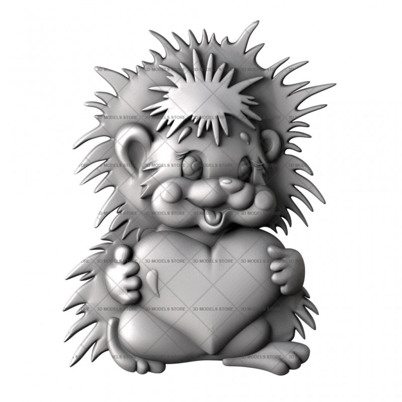 Hedgehog, 3d models (stl)