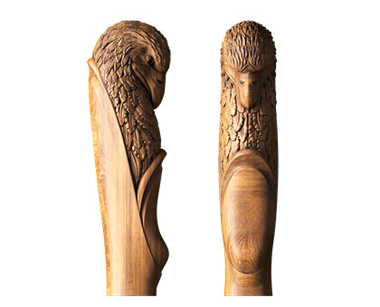 Handle with eagle, 3d models (stl)