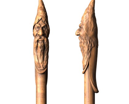 Handle Elder, 3d models (stl)