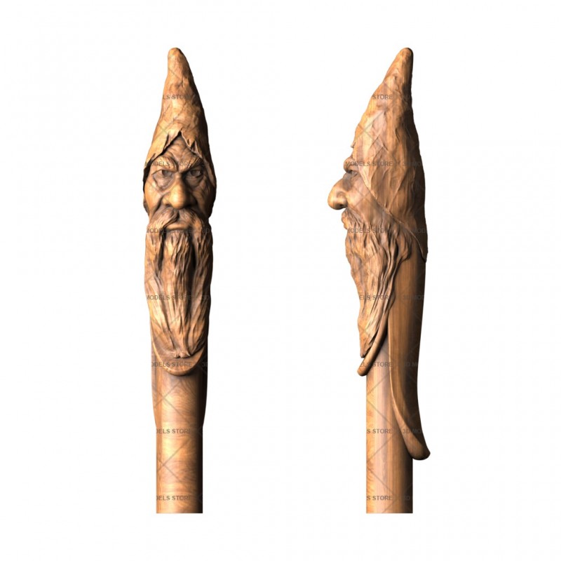 Handle Elder, 3d models (stl)