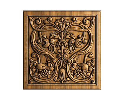 Patterned panel, 3d models (stl)