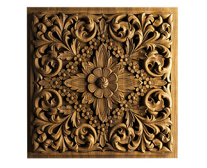 Carved panel, 3d models (stl)