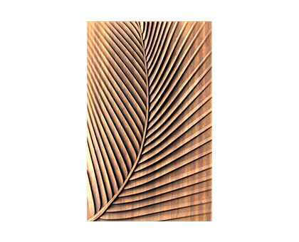 3D Palm Leaf Panel, 3d models (stl)