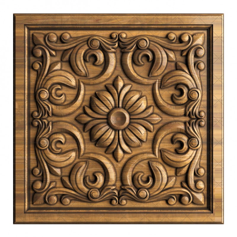 Patterned panel, 3d models (stl)