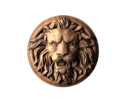 Mascaron Leo, 3d models (stl)