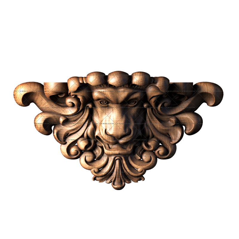 Mascaron, 3d models (stl)