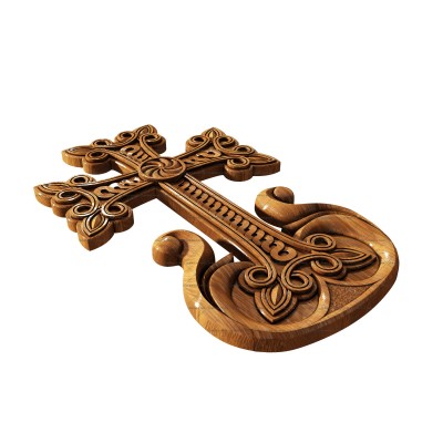 Armenian cross, 3d models (stl)